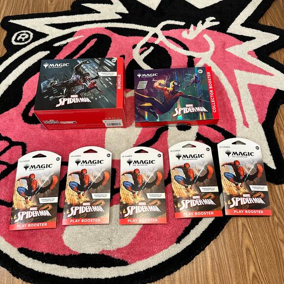 Spider-Man MTG Bundle – Booster, Collector, and Play Bundle – Sealed - Picture 2 of 8